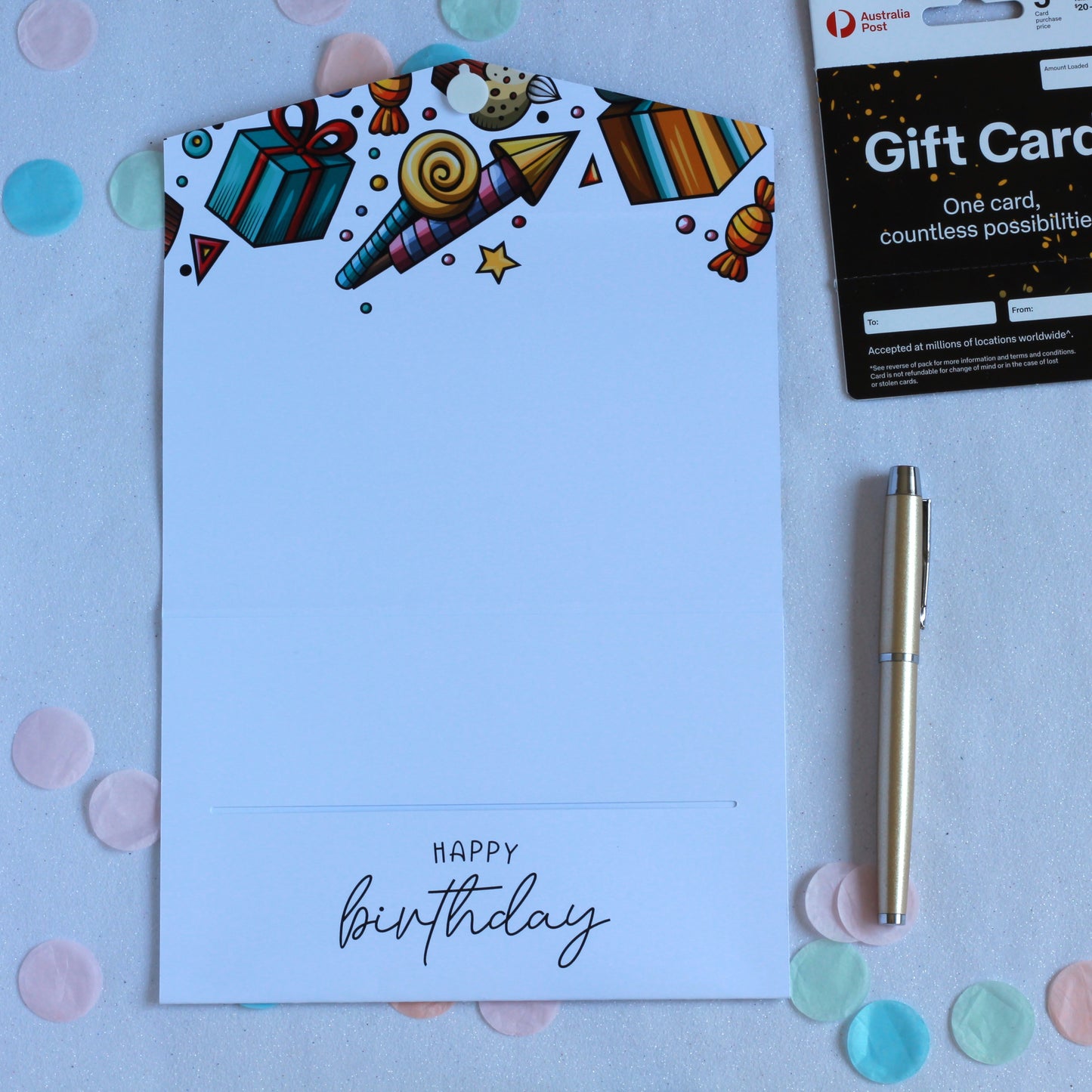 Teen birthday money envelope. birthday money card, birthday money wallet, birthday money holder, birthday card with money inside