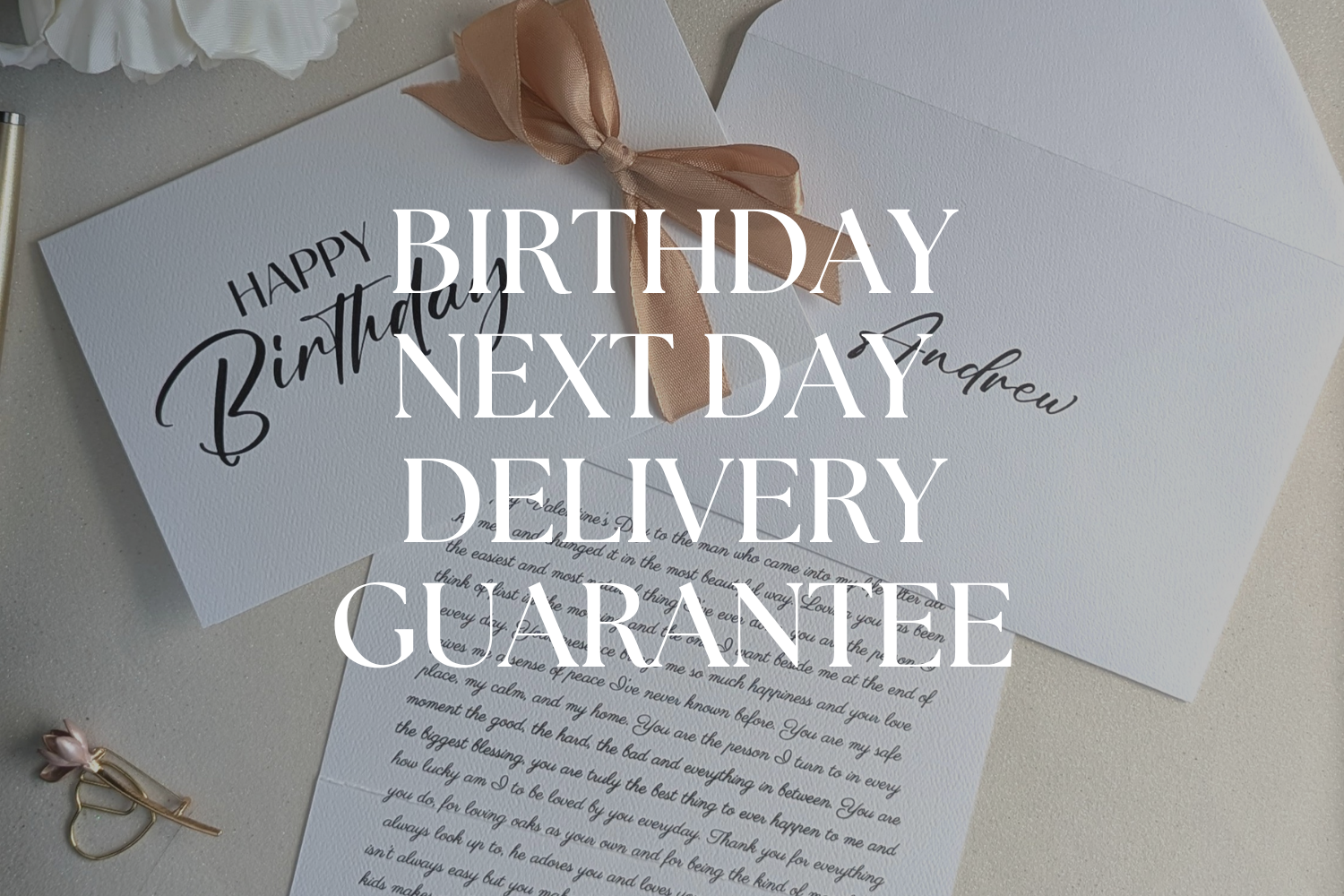 Birthday card with next day delivery Sydney