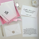 18 letters for 18 years archive quality felt paper and pigment ink