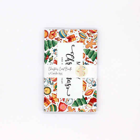 5 pack Pocket Christmas getting cards Christmas money card for giving money, gift card or gift voucher