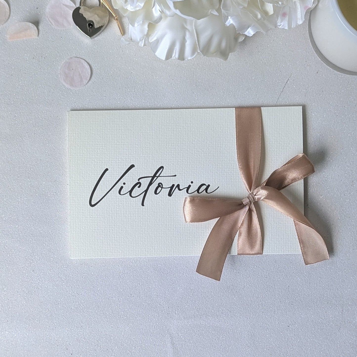 Personalised Luxury Anniversary Card Next Day Delivery for Wife or Husband with Pocket for the gift voucher