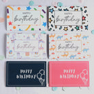 Bundle of 6 happy birthday money wallets