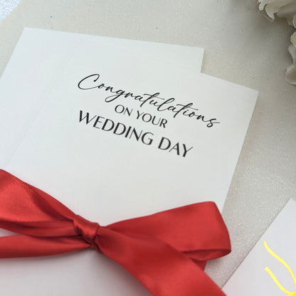 Modern Red Money Envelope for Wedding