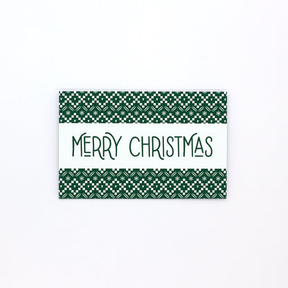 Christmas money wallet ugly sweater theme green Money card for giving money, gift card or gift voucher