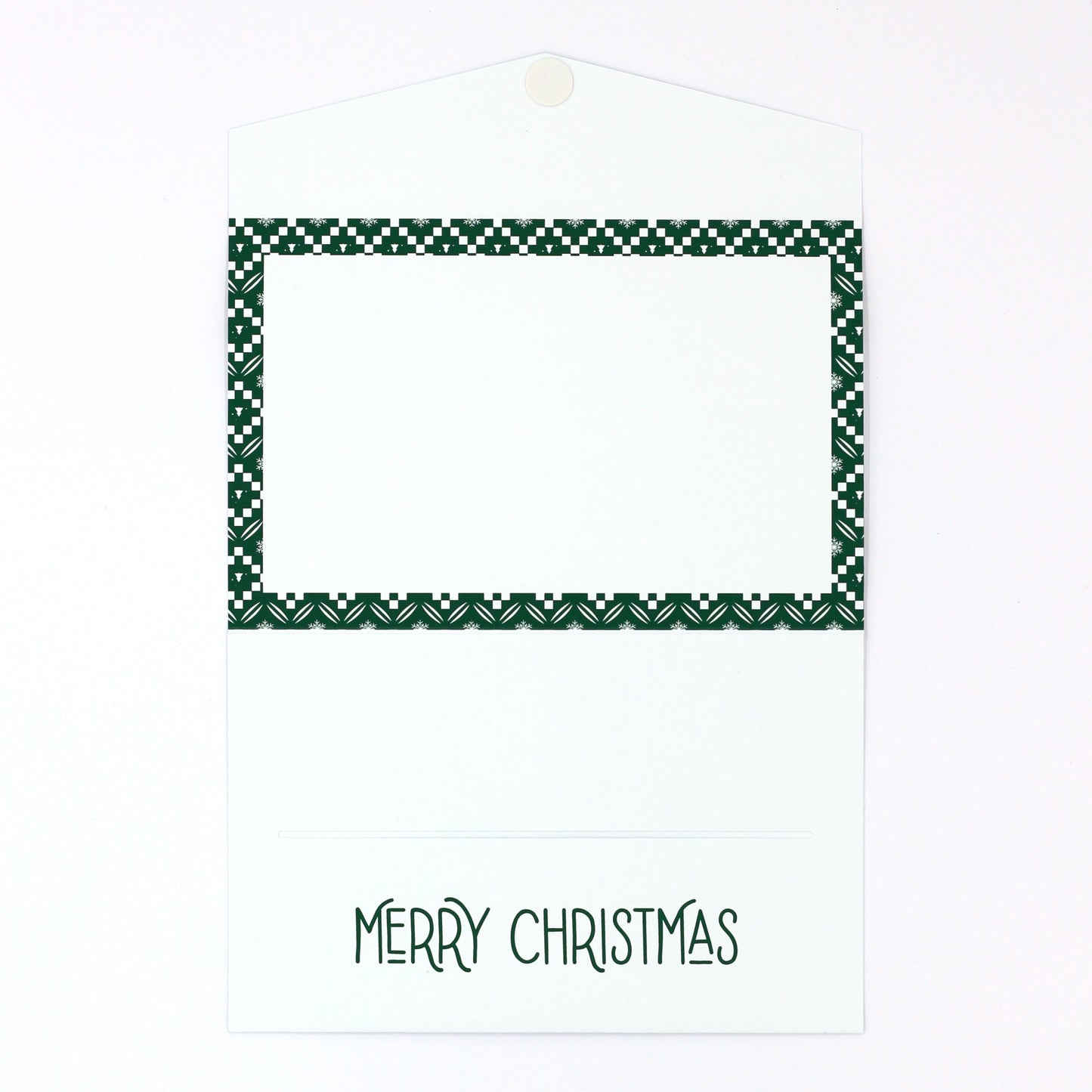 Christmas money gift ugly sweater theme green inside for giving money, gift card or gift voucher