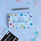 Confetti Birthday money envelope. birthday money card, birthday money wallet, birthday money holder, birthday card with money inside