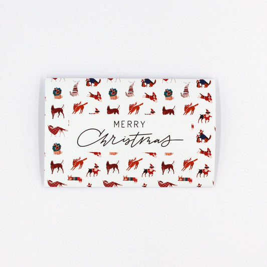 Dog Merry Christmas money wallet for giving money, gift card or gift voucher