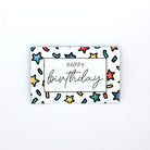 Handmade Dark Confetti Design Kids Pocket Birthday Money Holder.  Birthday money envelope. birthday money card, birthday money wallet, birthday money holder, birthday card with money inside
