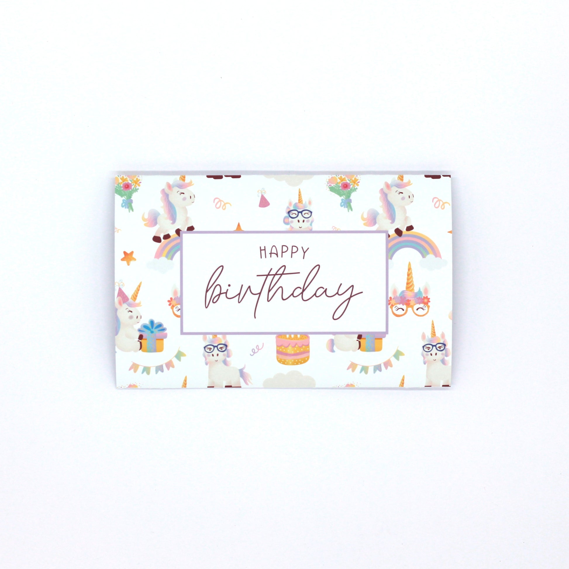 Handmade Unicorn Design Kids Pocket Birthday Card.  Birthday money envelope. birthday money card, birthday money wallet, birthday money holder, birthday card with money inside