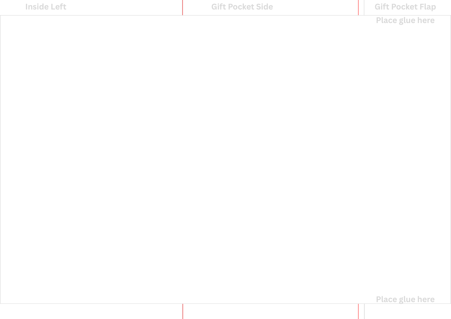 Printable Unicorn Birthday Money Envelope – Editable Cash & Gift Card Holder. Inside of template