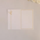 Inside of wedding money wallet