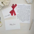 Personalised i love you letter with complementary ribbon all done for you.