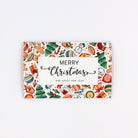 Merry Christmas and a happy new year pocket greeting card, money card for giving money, gift card or gift voucher