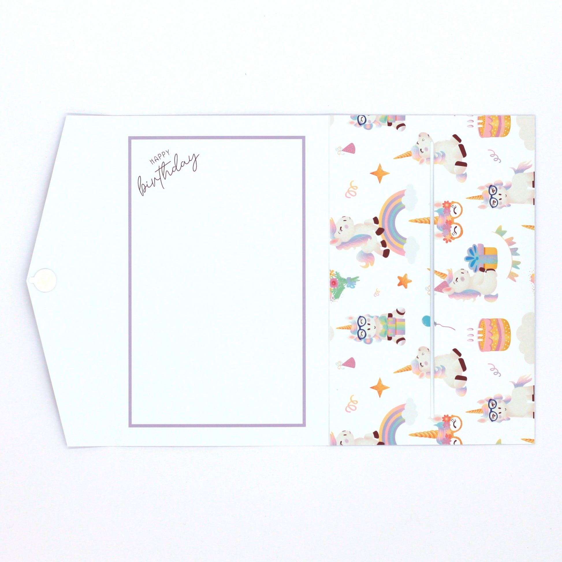 Unicorn Birthday money envelope. birthday money card, birthday money wallet, birthday money holder, birthday card with money inside