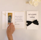 Wedding money card personalised with bride and grooms name