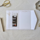 White birthday Money envelopes with gift card in the pocket